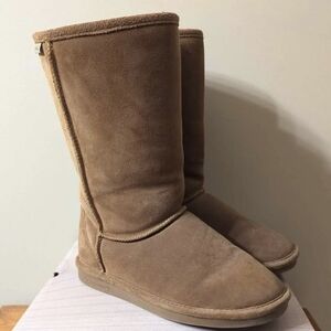 Brown Suede Boots